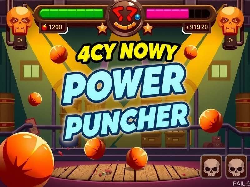 Curry Power Puncher game banner showing spicy fighting action